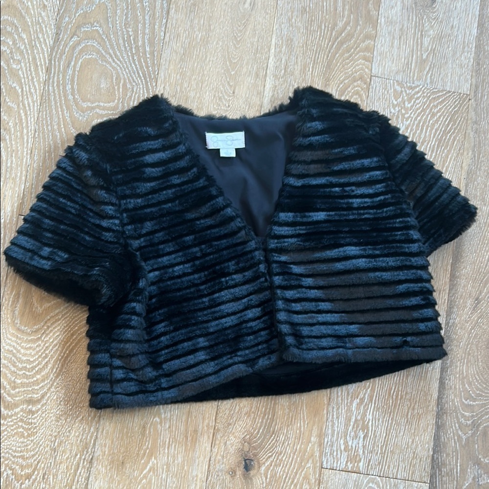 Jessica Simpson Faux Fur Jacket